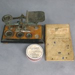 Wartime Chemist's Formulary, Scales and Pill Box